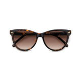 Carrera Women Brown Shaded Lens Havana Rectangular Sunglasses with 100% UV Protection