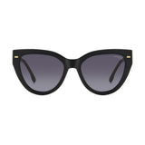 Carrera Womens Grey Polarized Lens Black Cat Eye Sunglasses with 100% UV Protection -20632780755WJ