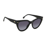 Carrera Womens Grey Polarized Lens Black Cat Eye Sunglasses with 100% UV Protection -20632780755WJ