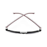 Carrera Mens  Grey Lens Black Burgundy Aviator Sunglasses with 100% UV Protection -206369GUU589O