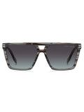 Marc Jacobs Mens Brown Lens Grey Square Sunglasses with 100% UV Protection-2064012W85898
