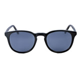Pierre Cardin Mens Grey Lens Black Round Sunglasses - 20656480749IR