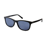 Pierre Cardin Mens Grey Lens Matte Black Cat Eye Sunglasses - 20656500355IR