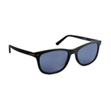 Pierre Cardin Mens Grey Lens Matte Black Cat Eye Sunglasses - 20656500355IR