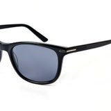 Pierre Cardin Mens Grey Lens Black Cat Eye Sunglasses - 20656580755IR