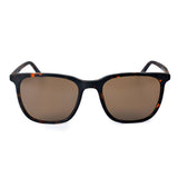 Pierre Cardin Mens Brown Lens Matte Havana Panthos Sunglasses - 206566N9P5370