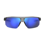 Under Armour Mens Blue Multilayer Lens Grey Green Rectangular Sunglasses with 100% UV Protection