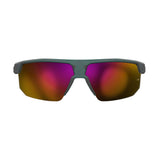 Under Armour Mens Pink Mirror Lens Yellow Teal Rectangular Sunglasses with 100% UV Protection