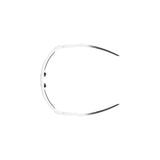 Under Armour Mens Silver Mirror Lens White Grey Rectangular Sunglasses with 100% UV Protection
