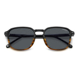 Carrera Mens Grey Lens Black Rectangular Sunglasses with 100% UV Protection -206722WR753IR