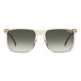 Carrera Mens Green Shaded Lens Pink Rectangular Sunglasses with 100% UV Protection -20672735J589K