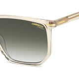 Carrera Mens Green Shaded Lens Pink Rectangular Sunglasses with 100% UV Protection -20672735J589K