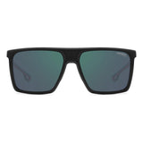 Carrera Mens Greengrey Sp Pz Hight Contrast Antirefle Lens Matte Black Red Rectangular Sunglasses with 100% UV Protection