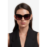 Carrera Women Brown Shaded Lens Havana Square Sunglasses with 100% UV Protection