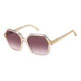 Carrera Women Pink Doubleshade Lens Champagne Square Sunglasses with 100% UV Protection