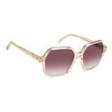 Carrera Women Pink Doubleshade Lens Champagne Square Sunglasses with 100% UV Protection