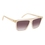 Carrera Womens Pink Doubleshade Lens Ivory Square Sunglasses with 100% UV Protection -206825SZJ583X