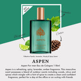 Aspen For men Eau de Cologne 118ml