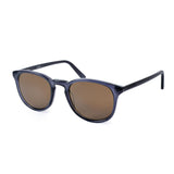 Pierre Cardin Mens Brown Lens Azure Round Sunglasses - 206564MVU4970