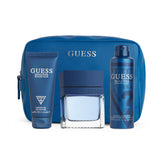 Guess Seductive Homme Blue Men Gift Set (Eau de Toilette 100ml + Shower Gel 100ml + Body Spray 170g + Pouch)