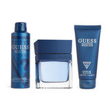 Guess Seductive Homme Blue Men Gift Set (Eau de Toilette 100ml + Shower Gel 100ml + Body Spray 170g + Pouch)