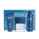 Guess Seductive Homme Blue Men Gift Set (Eau de Toilette 100ml + Shower Gel 100ml + Body Spray 170g + Pouch)