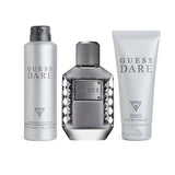 Guess Dare Men Gift Set (Eau de Toilette 100ml + Shower Gel 200ml + Body Spray 170g)