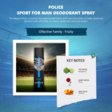 Police Sport Deodorant Spray 200ml