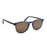 Pierre Cardin Mens Brown Lens Azure Round Sunglasses - 206564MVU4970