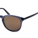 Pierre Cardin Mens Brown Lens Azure Round Sunglasses - 206564MVU4970