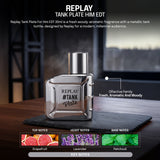 Replay Tank Plate For Him Eau de Toilette 30ml