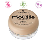 essence soft touch mousse make-up 01 matt sand