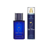 Dorall Collection Blue Princess Eau De Toilette 100ml  + Body Mist 236ml For Women Virtual Gift Set