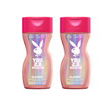 Playboy You 2.0 Loading Shower Gel 250ml For Her (Pack of 2)