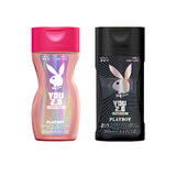 Playboy You 2.0 Loading For Him 250ml & For Her 250ml Shower Gel