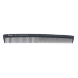 Janeke Professional Carbon Fibre Wide & Fine Teeth Waving Carbon Anti-Static Hair Comb 22.3cm