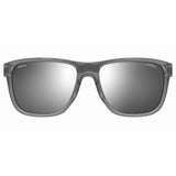 Carrera Mens Silver Lens Grey Square Sunglasses with 100% UV Protection
