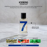 Iceberg Eau de Iceberg Cedar Eau de Toilette 100ml