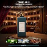 Trussardi Le Vie Di Milano Behind the Curtian Piazza Alla Scala Eau de Parfum 100ml