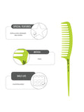 Janeke Fashion Fluo Comb - Lime