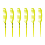 Janeke Fashion Comb, Fluo Yellow 82826 YFL