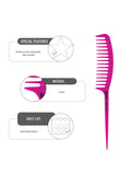Janeke Fashion Fluo Comb - Fuxia