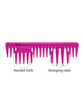 Janeke Gel Application Comb - Fuxia