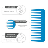 Janeke Mini Supercomb, Fluo Blue 82872 BFL