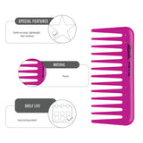Janeke Mini Super Comb - Fuxia