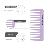 Janeke Mini Super Comb - Lilac