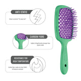 Janeke Professional Super Brush (Violate / Green)