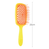 Janeke Professional Two-Color Super Brush (Yellow / Orange)