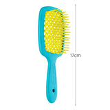 Janeke Turquoise Yellow Color Small Superbrush (Pack of 4)