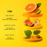 Eze Perfume Vibe Unisex EDP | Citrus Friuty Long Lasting 30ml Fragrance Man and Woman | Everyday